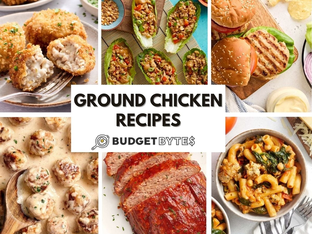 13 Easy Ground Chicken Recipes