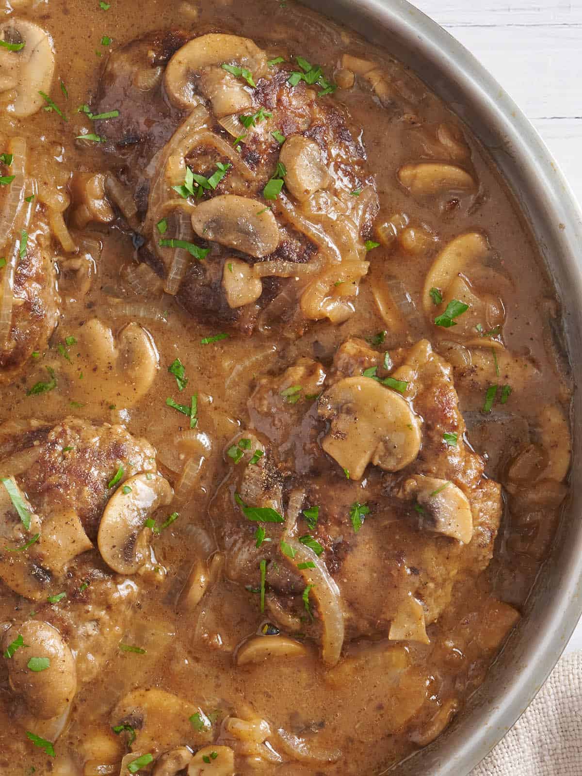 Salisbury Steak with Mushroom Gravy