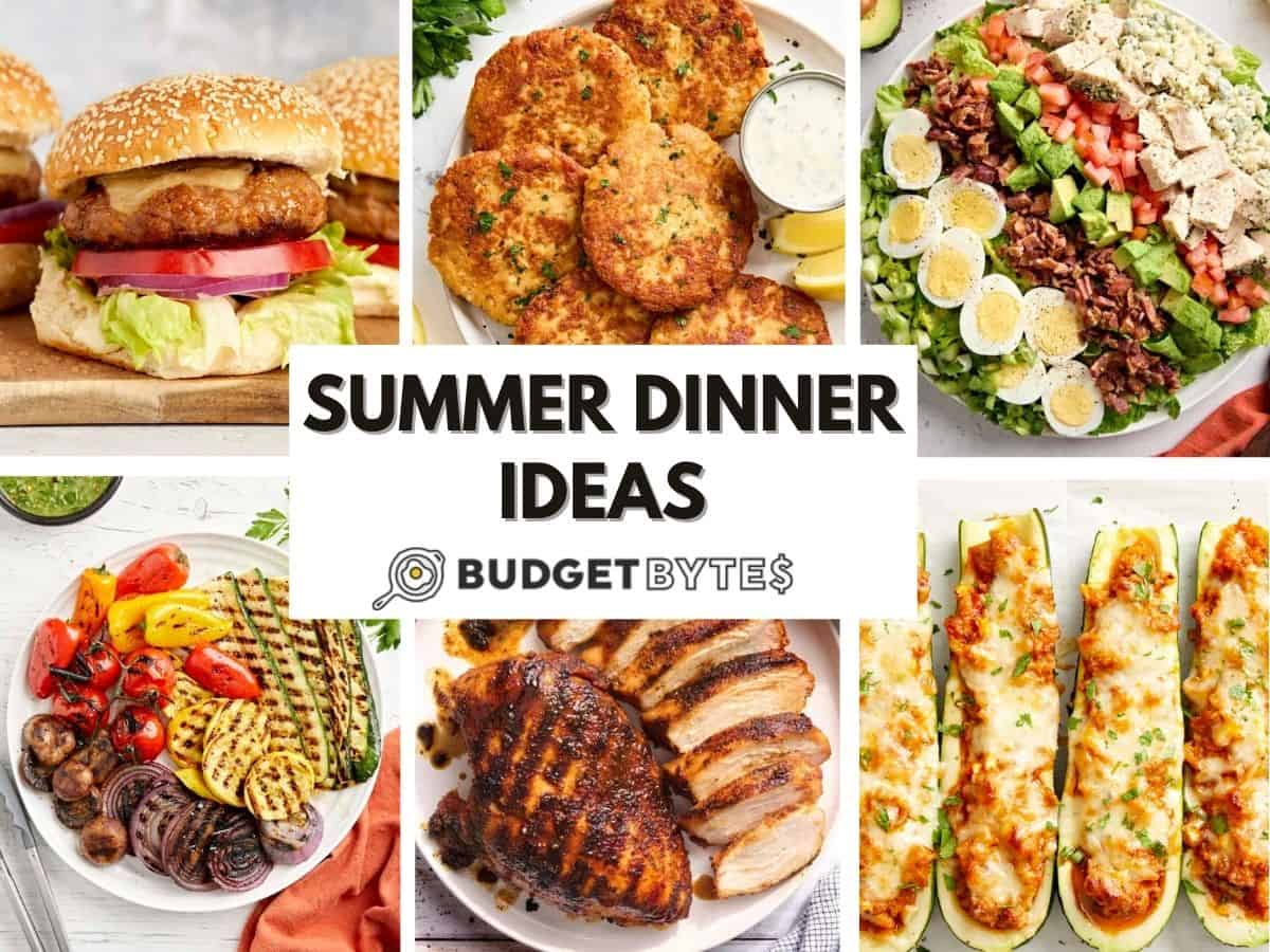 Easy Summer Dinner Ideas